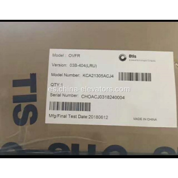 Inversor KCA21305ACJ4 OVFR03B-404(LRU) para ascensores OTIS